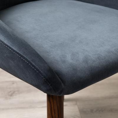 Стул R-Home Кресло Kent Diag grey/т.орех арт. 410119142h__Diaggrey_т.орех