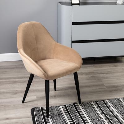 Стул R-Home Кресло Kent Diag beige/черный арт. 410119130h_Diagbeige_черн