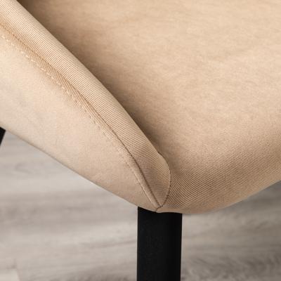 Стул R-Home Кресло Kent Diag beige/черный арт. 410119130h_Diagbeige_черн