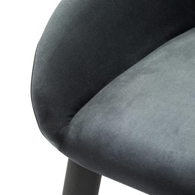 Стул R-Home Кресло Kent Diag grey/черный арт. 410119140h_Diaggrey_черн