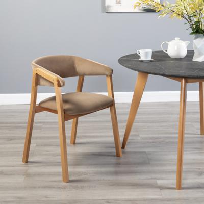 Стул R-Home Кресло Dalia Soft Beige/Натур арт. 400012510h_diagbeige_natur
