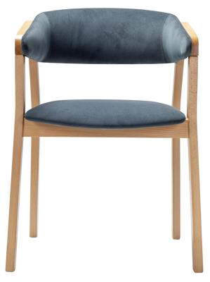 Стул R-Home Кресло Dalia Soft Grey/Натур арт. 4000125210h_diaggrey_natur