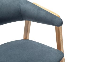 Стул R-Home Кресло Dalia Soft Grey/Натур арт. 4000125210h_diaggrey_natur