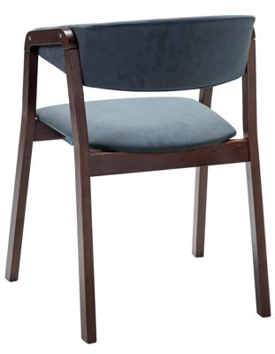 Стул R-Home Кресло Dalia Soft Grey/Темный орех арт. 4000125220h_diaggrey_nut