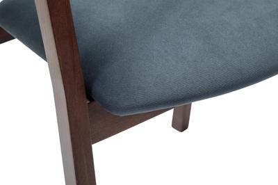 Стул R-Home Кресло Dalia Soft Grey/Темный орех арт. 4000125220h_diaggrey_nut
