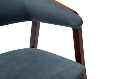 Стул R-Home Кресло Dalia Soft Grey/Темный орех арт. 4000125220h_diaggrey_nut