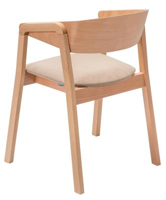 Стул R-Home Кресло Dalia Beige/Натур арт. 400012310h_diagbeige_natur