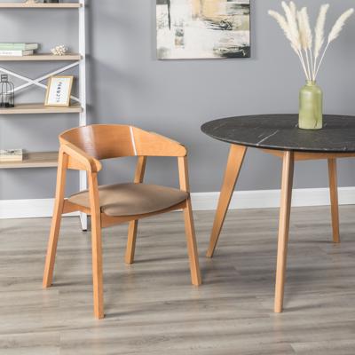 Стул R-Home Кресло Dalia Beige/Натур арт. 400012310h_diagbeige_natur