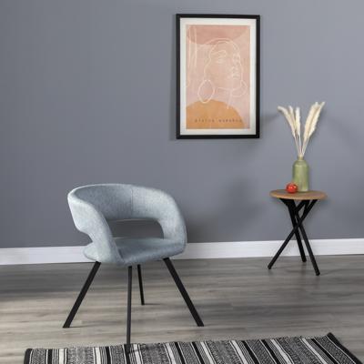 Стул R-Home Кресло Hugs св.сер/Арки арт. 410131118h_Light grey_Арки