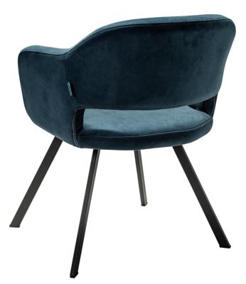 Стул R-Home Кресло Oscar Diag blue/Арки арт. 410118167h_Diag blue_Арки