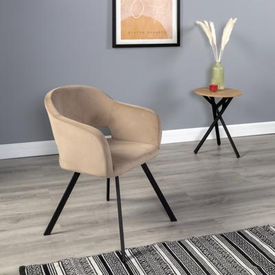 Стул R-Home Кресло Oscar Diag beige/Арки арт. 410118157h_Diag beige_Арки