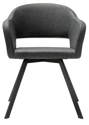 Стул R-Home Кресло Oscar тёмно-серый/Арки арт. 410118137h_Dark grey_Арки