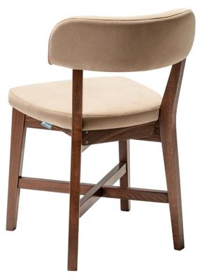 Стул R-Home Стул Frank Pro Diag Beige/Темный орех арт. 400010987h