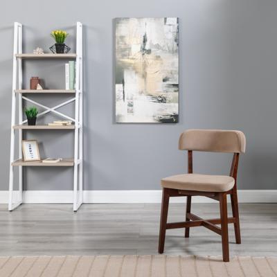 Стул R-Home Стул Frank Pro Diag Beige/Темный орех арт. 400010987h