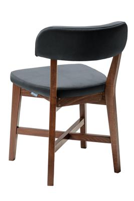 Стул R-Home Стул Frank Pro Diag Grey/Темный орех арт. 400010989h