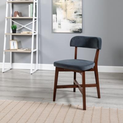 Стул R-Home Стул Frank Pro Diag Grey/Темный орех арт. 400010989h