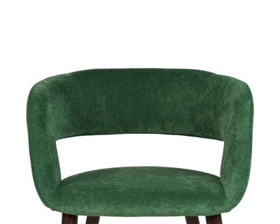 Стул R-Home Кресло Hugs зеленый/т.орех арт. 410131102h_green_т.орех