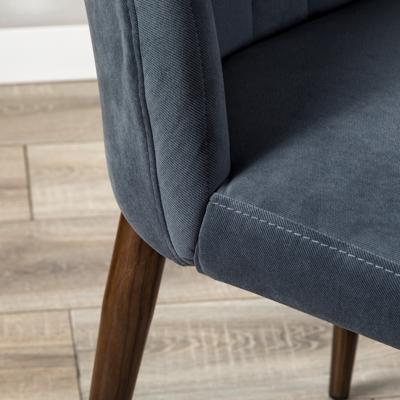 Стул R-Home Стул Alen Diag grey_т. орех арт. 410127152h_Diag grey_т.орех