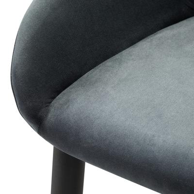 Стул барный R-Home Кресло Бар.Kent Diag grey/черный арт. 410219142h_Diaggrey_черн_БАР