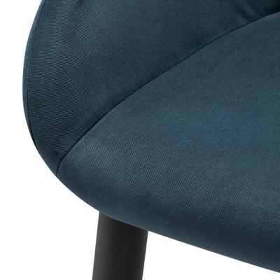 Стул барный R-Home Кресло Бар.Kent Diag blue/черный арт. 410219152h_Diagblue_черн_БАР