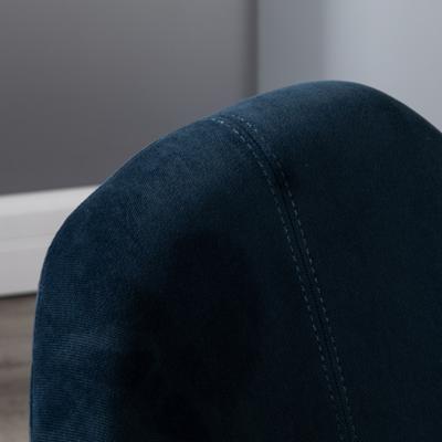 Стул барный R-Home Кресло Бар.Kent Diag blue/черный арт. 410219152h_Diagblue_черн_БАР