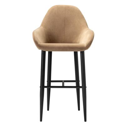 Стул барный R-Home Кресло Бар.Kent Diag beige/черный арт. 410219132h_Diagbeige_черн_БАР