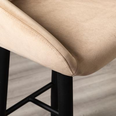 Стул барный R-Home Кресло Бар.Kent Diag beige/черный арт. 410219132h_Diagbeige_черн_БАР