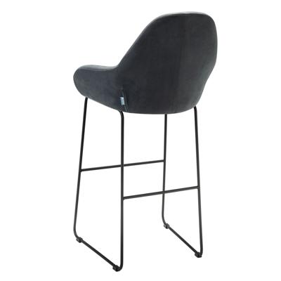 Стул барный R-Home Кресло Бар.Kent Diag grey/Линк арт. 410219140h_Diaggrey_черн_БАР