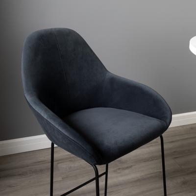 Стул барный R-Home Кресло Бар.Kent Diag grey/Линк арт. 410219140h_Diaggrey_черн_БАР
