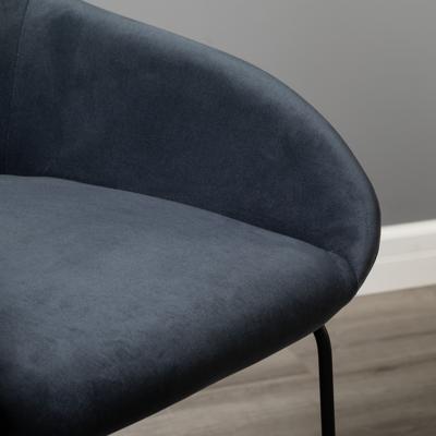 Стул барный R-Home Кресло Бар.Kent Diag grey/Линк арт. 410219140h_Diaggrey_черн_БАР