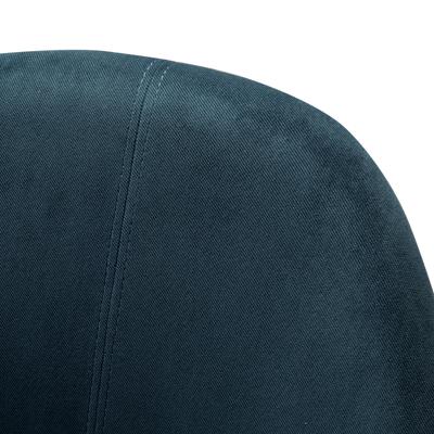 Стул барный R-Home Кресло Бар. Kent Diag blue/Линк арт. 410219150h_Diagblue_черн_БАР