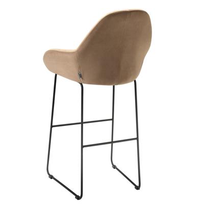 Стул барный R-Home Кресло Бар. Kent Diag beige/Линк арт. 410219130h_Diagbeige_черн_БАР
