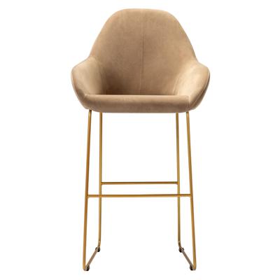 Стул барный R-Home Кресло Бар. Kent Diag beige/Линк золото арт. 410219131h_Diagbeige_золото_БАР