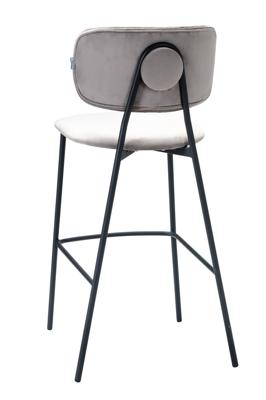 Стул барный R-Home Стул барный Fendi серый арт. 41025512h_heat_gray