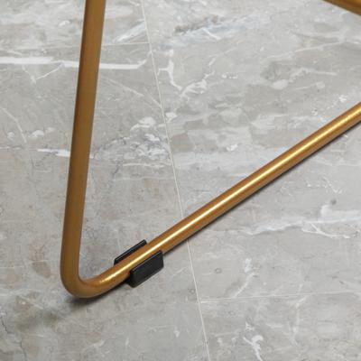 Стул полубарный R-Home Кресло полубар Kent Diag grey/Линк золото арт. 410119146h_Diaggrey_золото_ПБ