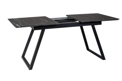 Стол R-Home Стол Пеле раздвиж. 120-160 Темный мрамор/Бабочка арт. 4103357h