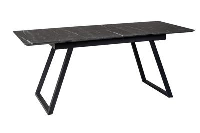 Стол R-Home Стол Пеле раздвиж. 120-160 Темный мрамор/Бабочка арт. 4103357h