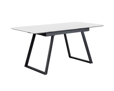 Стол R-Home Стол Пеле раздвиж. 120-160 Светлый мрамор/Бабочка арт. 4103358h