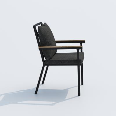 Стул IDEAL PATIO Стул ФЕСТА плюс маренго - каркас карбон арт. FST.2417001