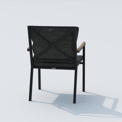 Стул IDEAL PATIO Стул ФЕСТА плюс маренго - каркас карбон арт. FST.2417001