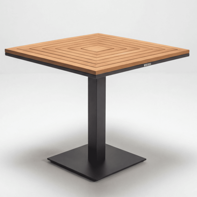 Стол IDEAL PATIO Стол обеденный ЭГМОНТ из тика 80x80 арт. EGM.2110108