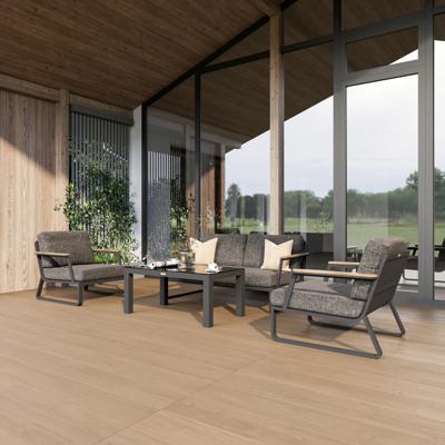 Лаунж зона IDEAL PATIO Лаунж зона ЭСТИВО маренго - каркас карбон арт. EST.1017002