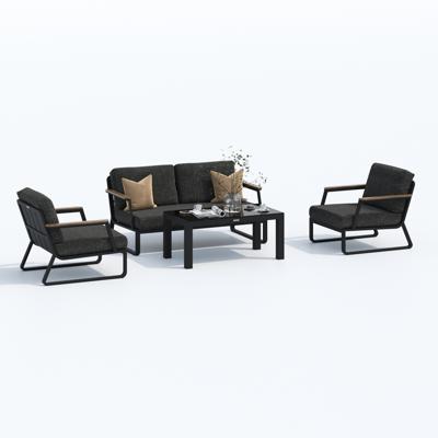 Лаунж зона IDEAL PATIO Лаунж зона ЭСТИВО маренго - каркас карбон арт. EST.1017002
