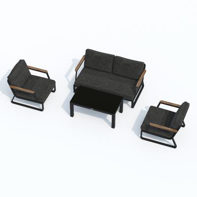 Лаунж зона IDEAL PATIO Лаунж зона ЭСТИВО маренго - каркас карбон арт. EST.1017002
