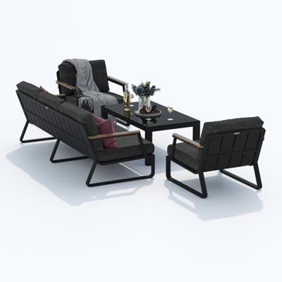 Лаунж зона IDEAL PATIO Лаунж зона ЭСТИВО с трехместным диваном - маренго арт. EST.1017003