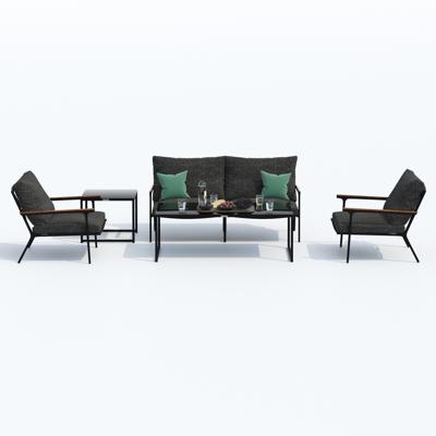 Лаунж зона IDEAL PATIO Лаунж зона ФЕСТА маренго с двухместным диваном арт. FST.1017002