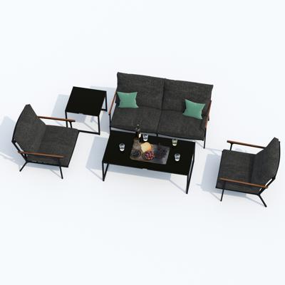 Лаунж зона IDEAL PATIO Лаунж зона ФЕСТА маренго с двухместным диваном арт. FST.1017002