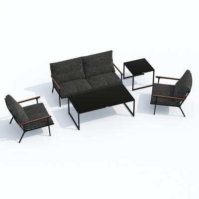 Лаунж зона IDEAL PATIO Лаунж зона ФЕСТА маренго с двухместным диваном арт. FST.1017002