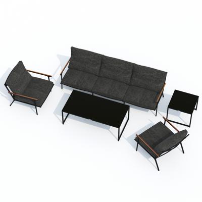 Лаунж зона IDEAL PATIO Лаунж зона ФЕСТА маренго с трехместным диваном арт. FST.1017003