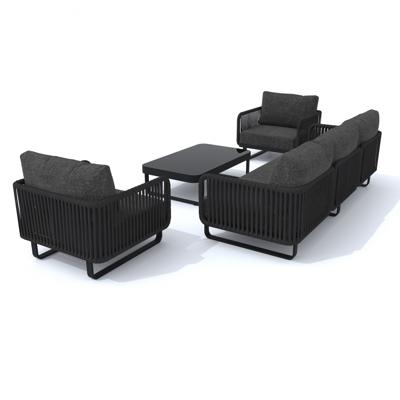 Лаунж зона IDEAL PATIO Лаунж зона БЕЛЛИСА с трехместным диваном - маренго арт. BLS.1017003